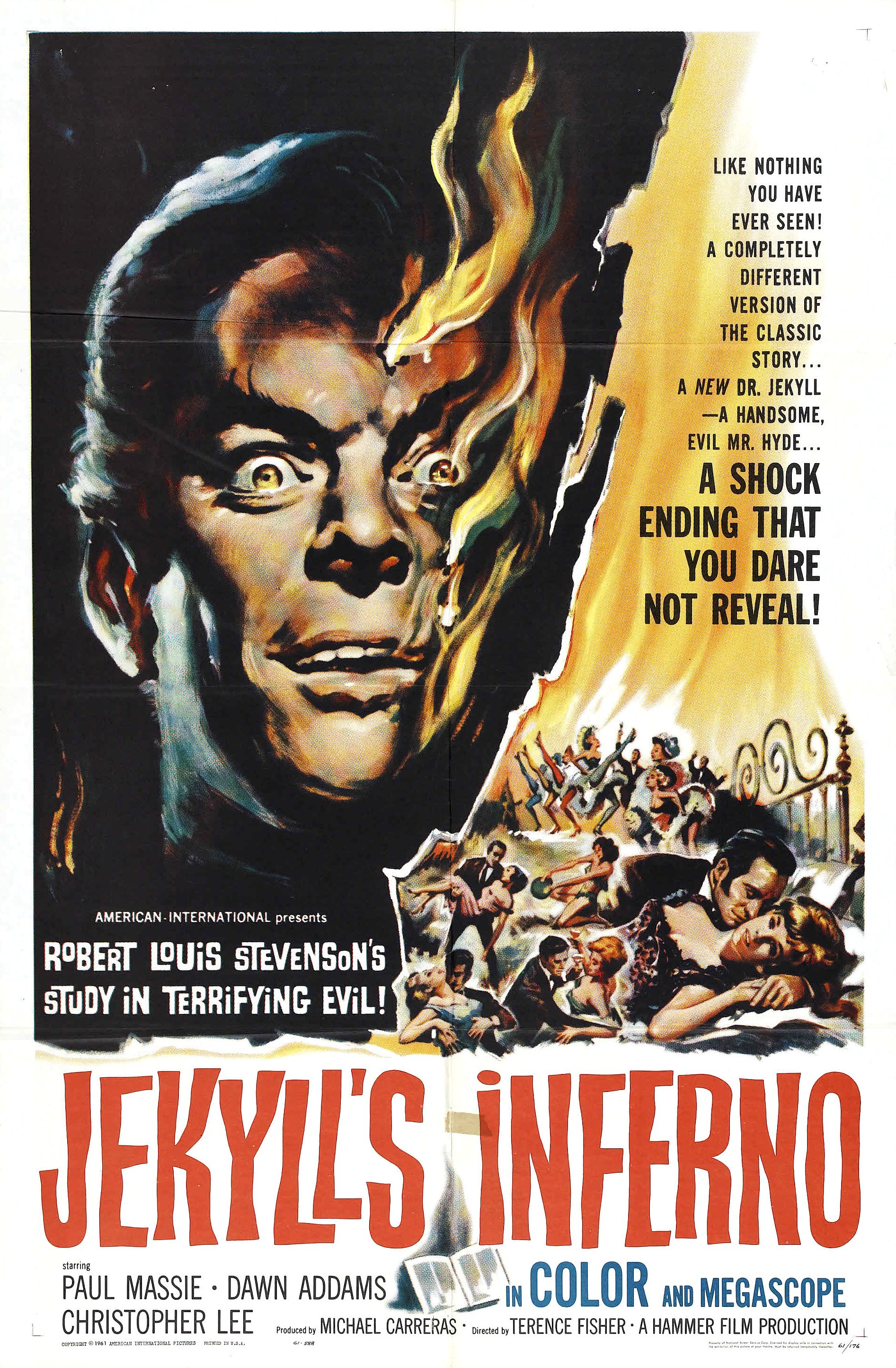 two faces of dr jekyll poster